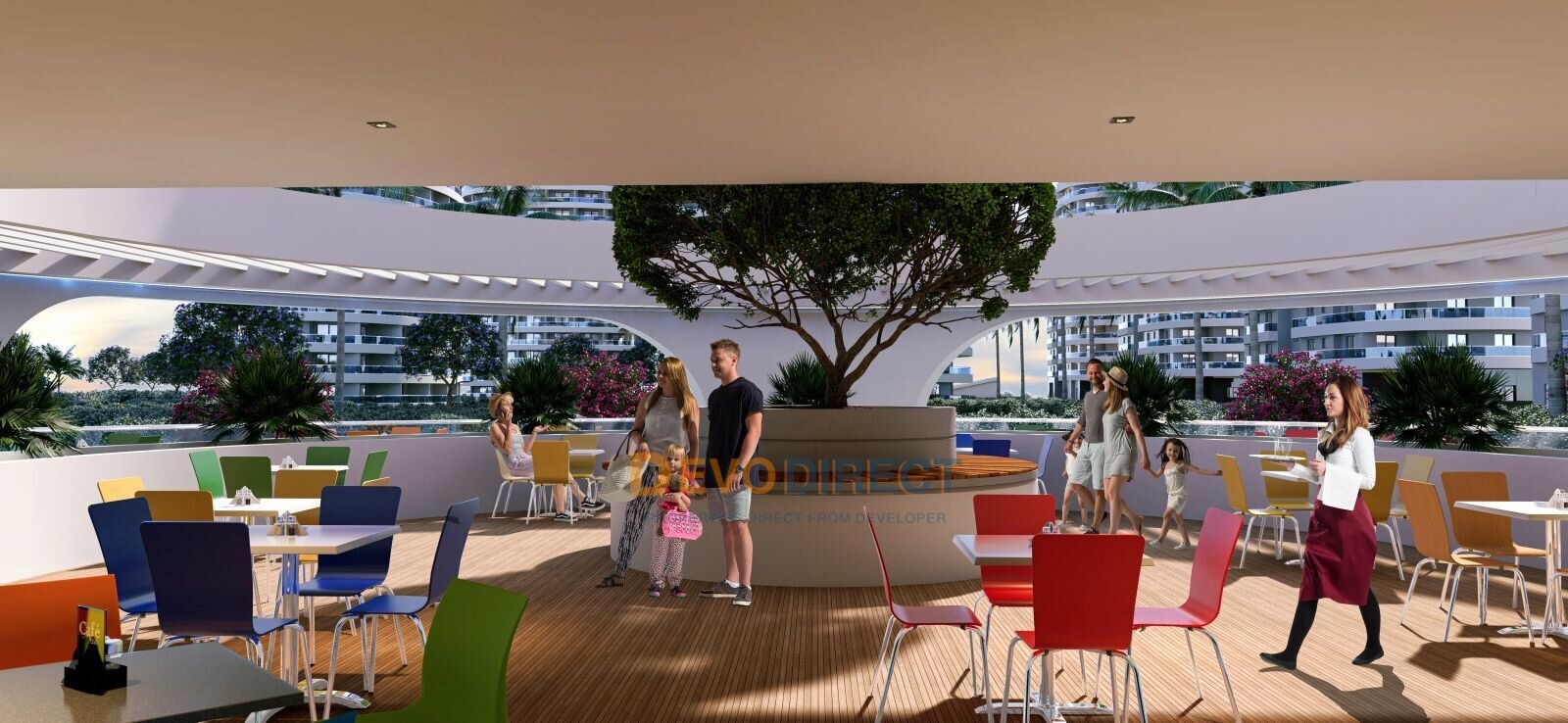  Studio-Apartment mit Meerblick nahe Long Beach in Nordzypern