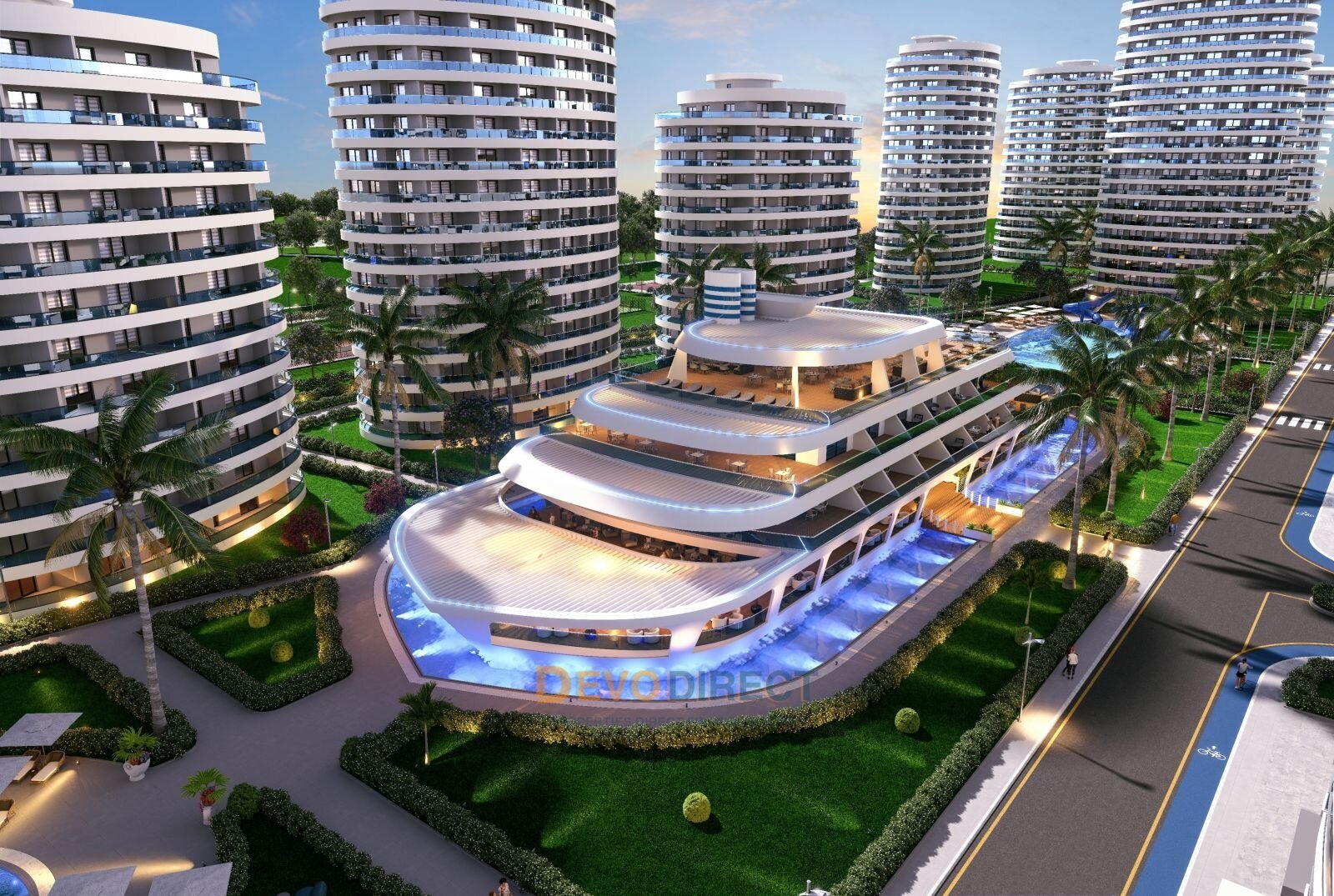  Studio-Apartment mit Meerblick nahe Long Beach in Nordzypern