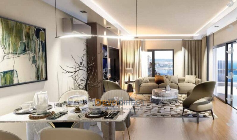 1-Schlafzimmer-Apartment zum Verkauf in Nordzypern / Iskele – Meerblick