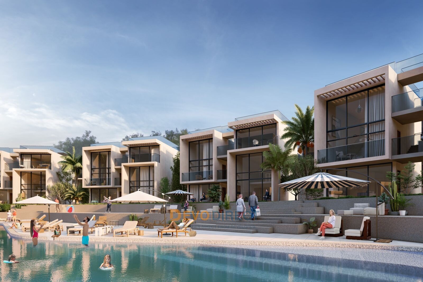 Luxusvilla mit 3 Schlafzimmern direkt am Strand in Girne, Nordzypern, zu verkaufen