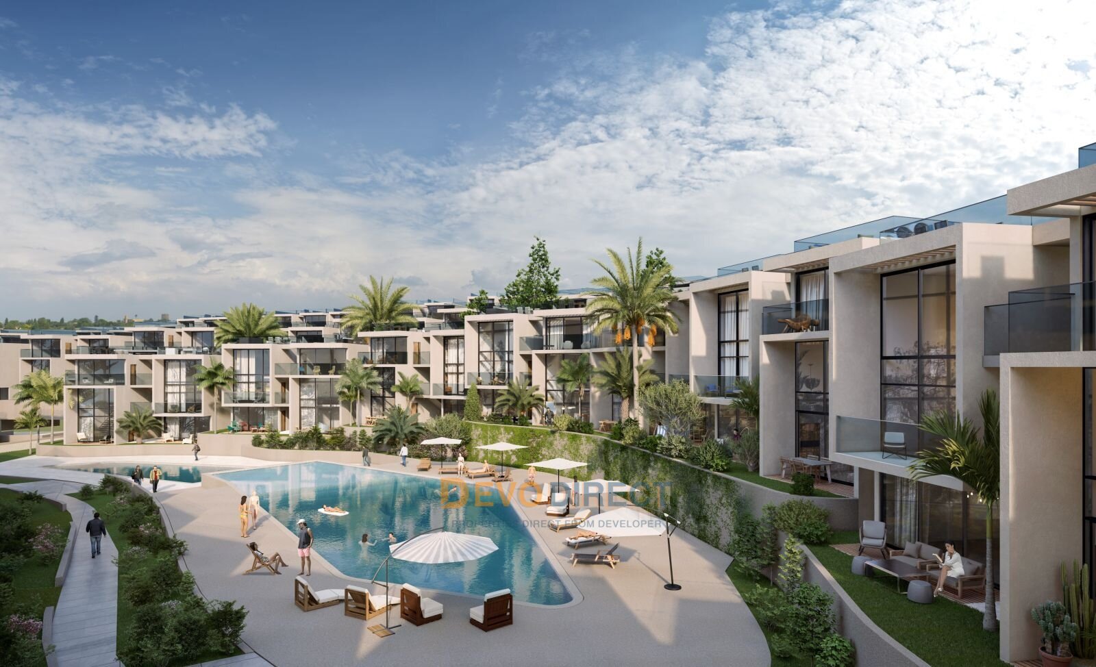 Luxusvilla mit 4 Schlafzimmern direkt am Strand in Girne, Nordzypern, zu verkaufen