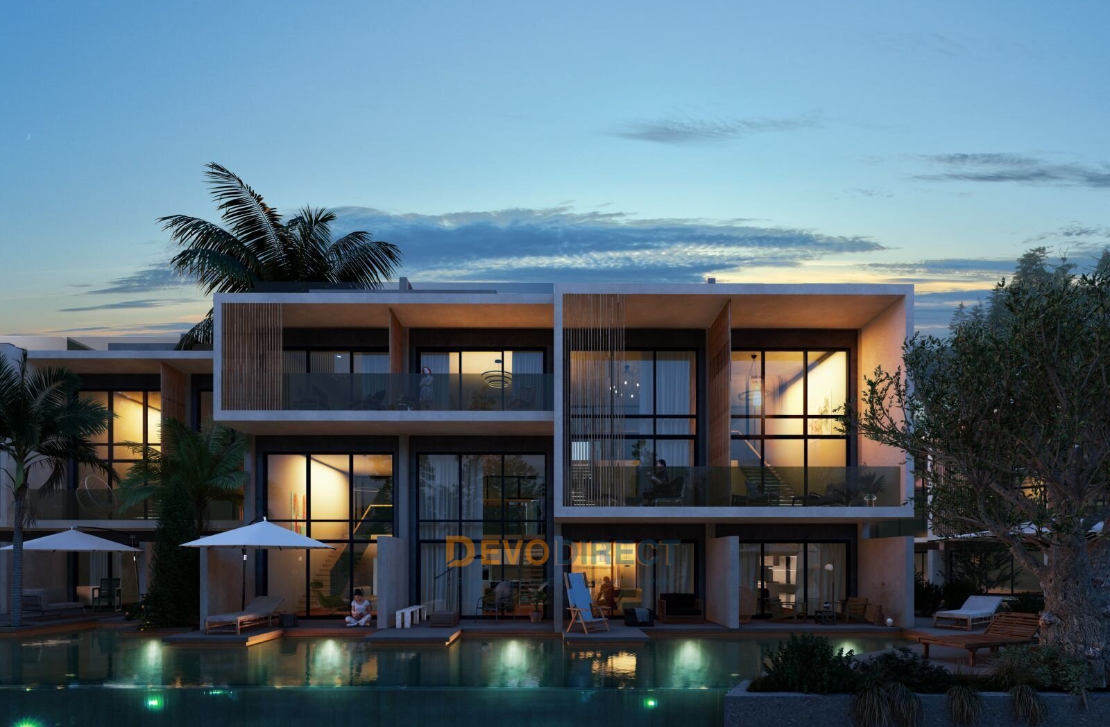 Luxusvilla mit 4 Schlafzimmern direkt am Strand in Girne, Nordzypern, zu verkaufen