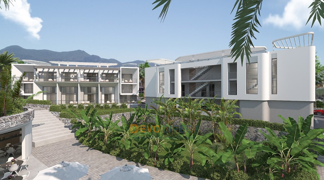 2-Zimmer-Apartment in Nordzypern / Esentepe zu verkaufen – Resort-Ausstattung
