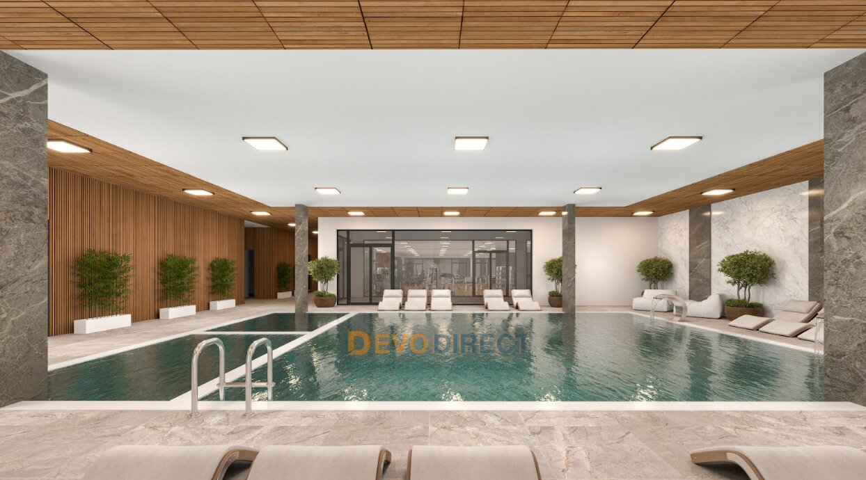 2-Zimmer-Apartment in Nordzypern / Esentepe zu verkaufen – Resort-Ausstattung
