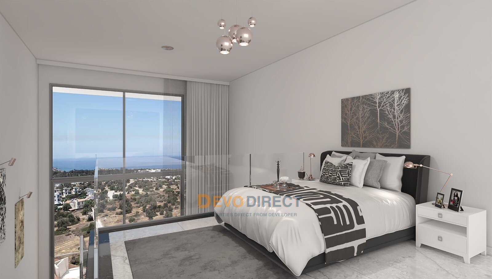 Modernes 1-Zimmer-Apartment in Esentepe, Kyrenia
