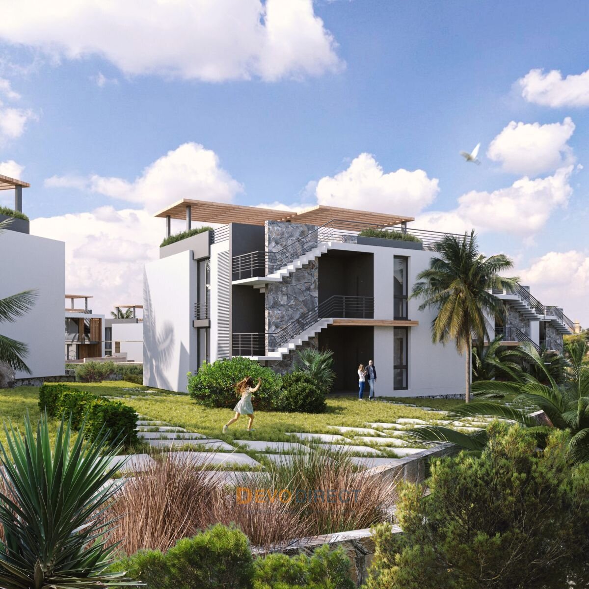 3-Zimmer-Wohnung mit Meerblick in Nordzypern/ Kyrenia zu verkaufen