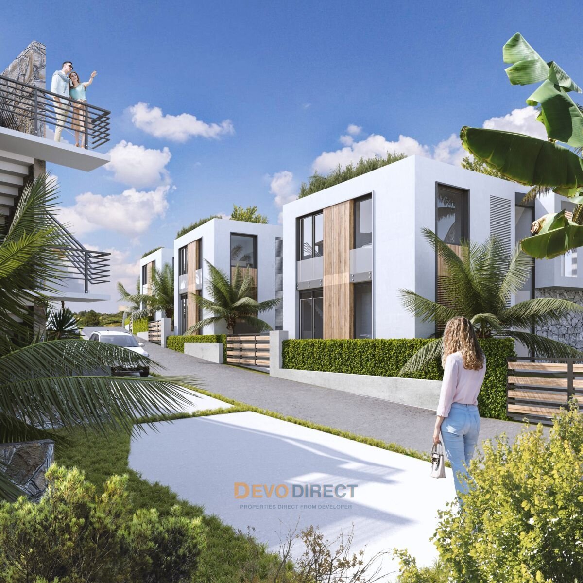 3-Zimmer-Wohnung mit Meerblick in Nordzypern/ Kyrenia zu verkaufen