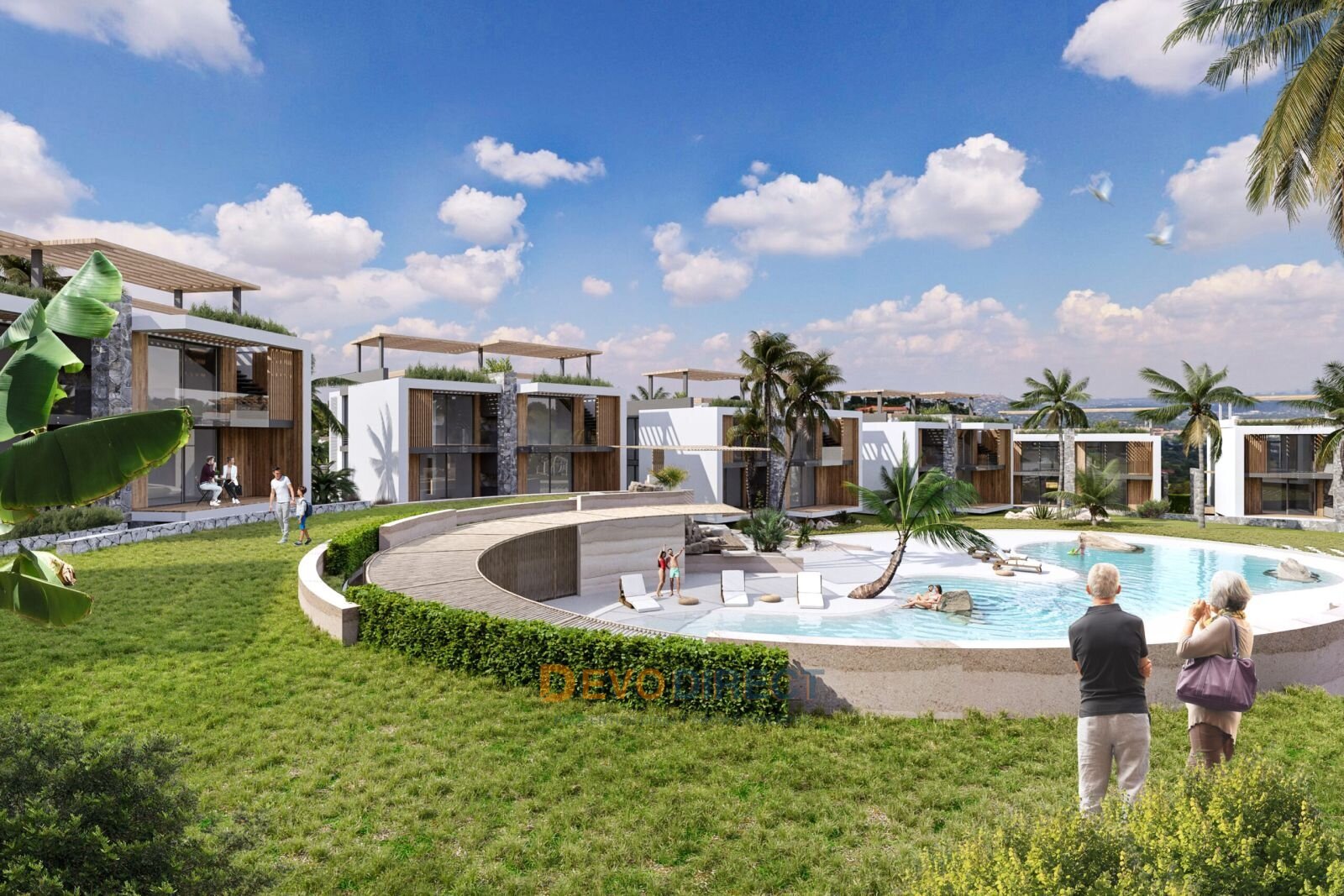 3-Zimmer-Wohnung mit Meerblick in Nordzypern/ Kyrenia zu verkaufen