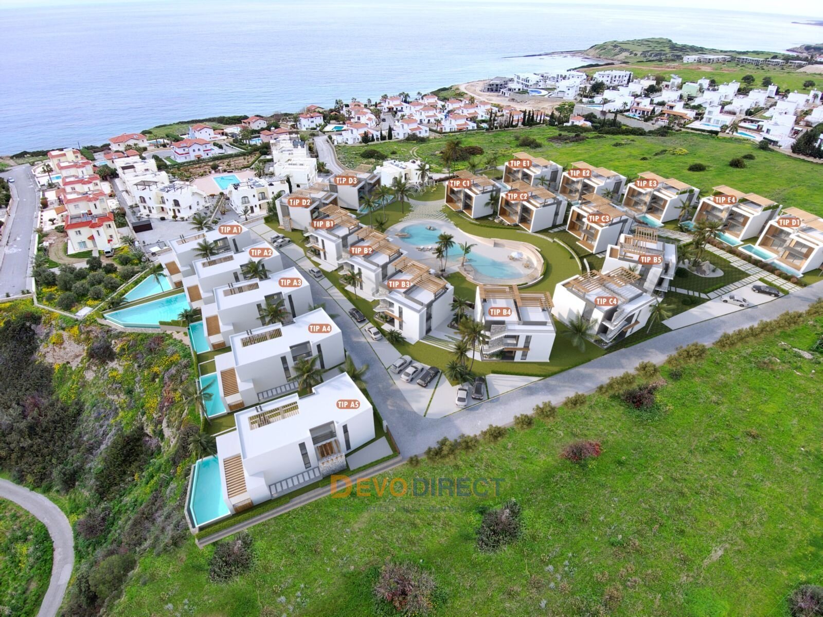 5-Zimmer-Wohnung mit Meerblick in Nordzypern/ Kyrenia zu verkaufen