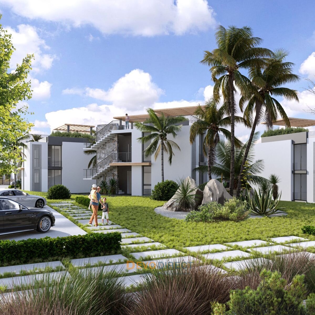 5-Zimmer-Wohnung mit Meerblick in Nordzypern/ Kyrenia zu verkaufen