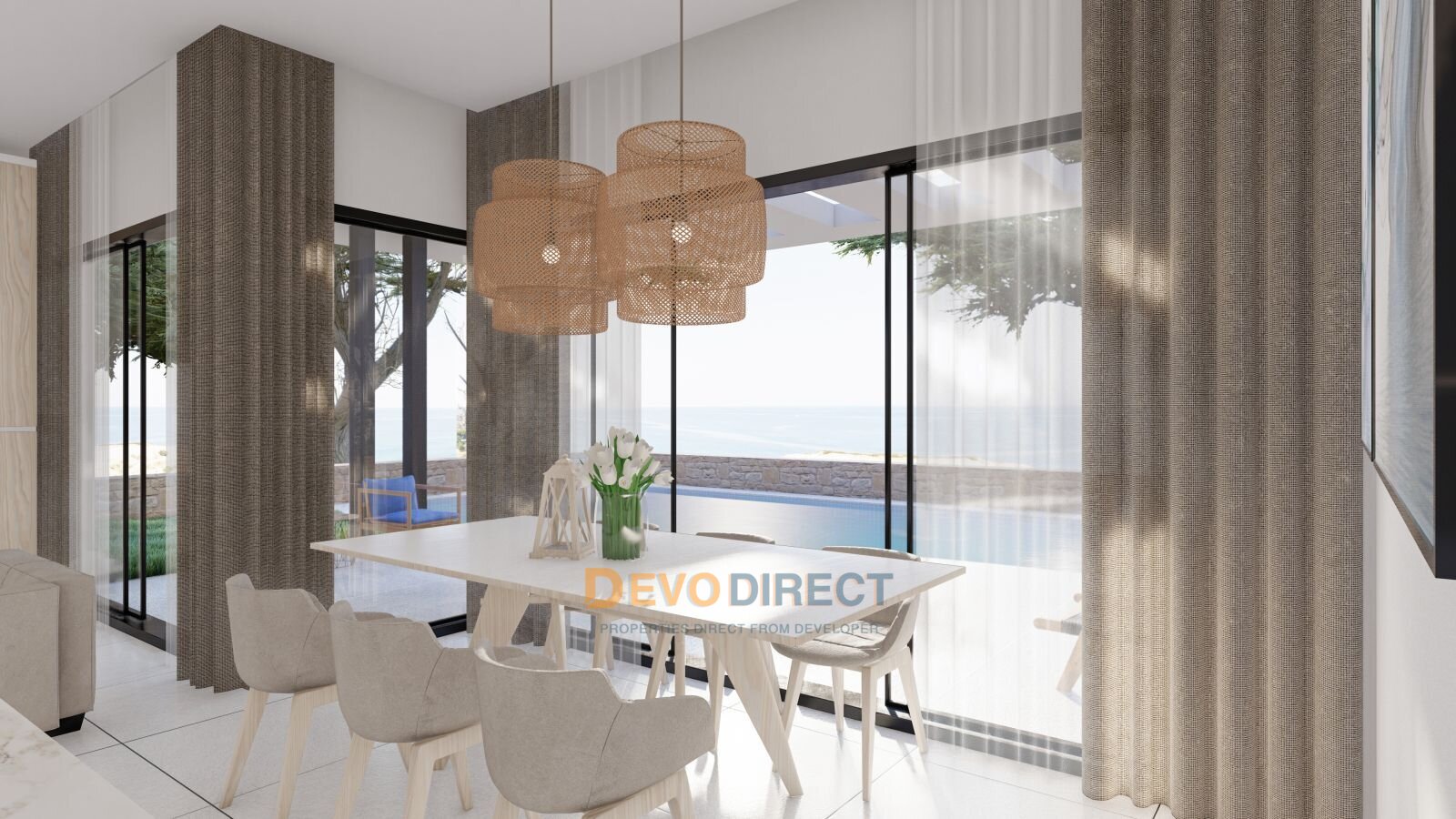 Luxusvilla mit 3 Schlafzimmern nahe dem Strand in Nordzypern / Catalkoy