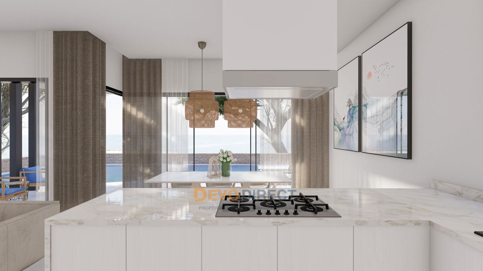 Luxusvilla mit 3 Schlafzimmern nahe dem Strand in Nordzypern / Catalkoy