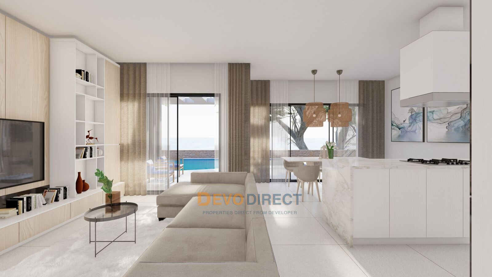 Luxusvilla mit 3 Schlafzimmern nahe dem Strand in Nordzypern / Catalkoy