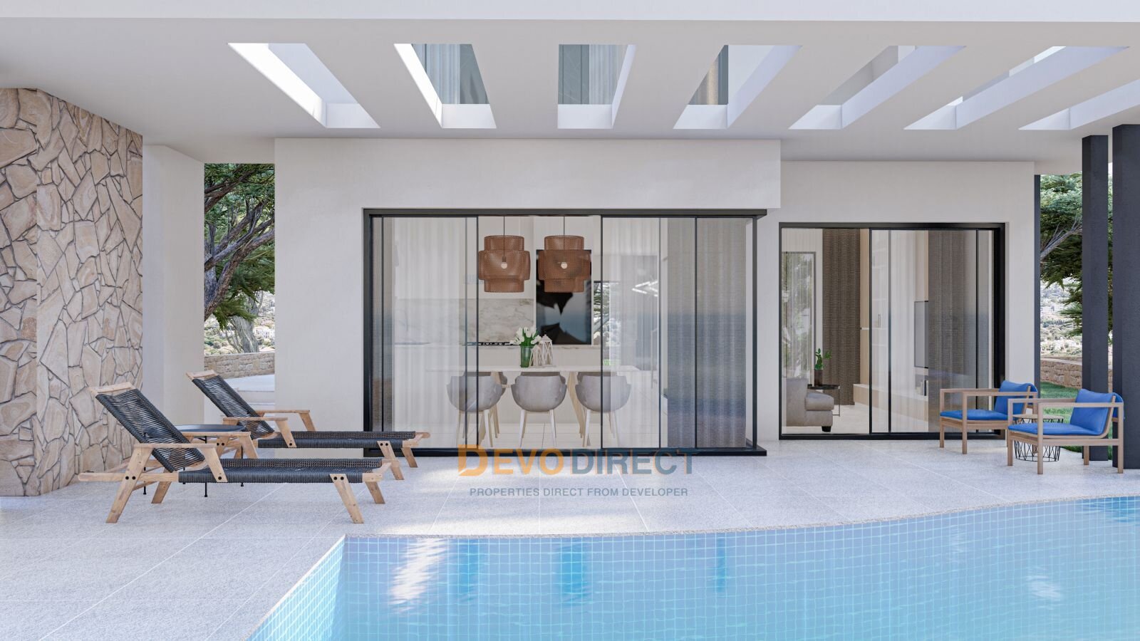 Luxusvilla mit 3 Schlafzimmern nahe dem Strand in Nordzypern / Catalkoy