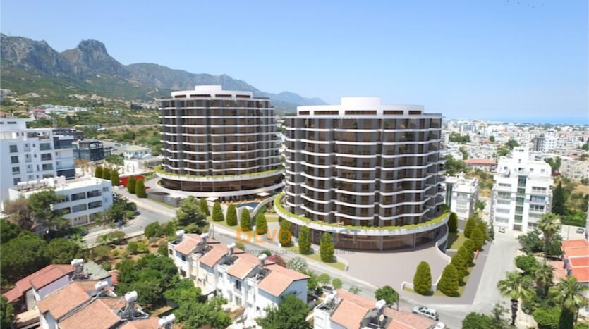 2-Zimmer-Apartment mit Meerblick in Nordzypern/Kyrenia zu verkaufen