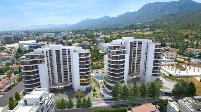 3-Zimmer-Apartment mit Meerblick in Nordzypern/Kyrenia zu verkaufen