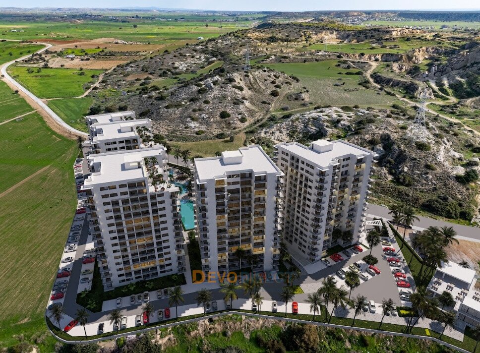 2-Zimmer-Apartment mit Meerblick in Nordzypern Iskele