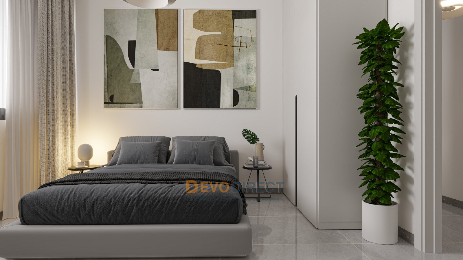 3-Zimmer-Apartment mit Meerblick in Nordzypern  Iskele