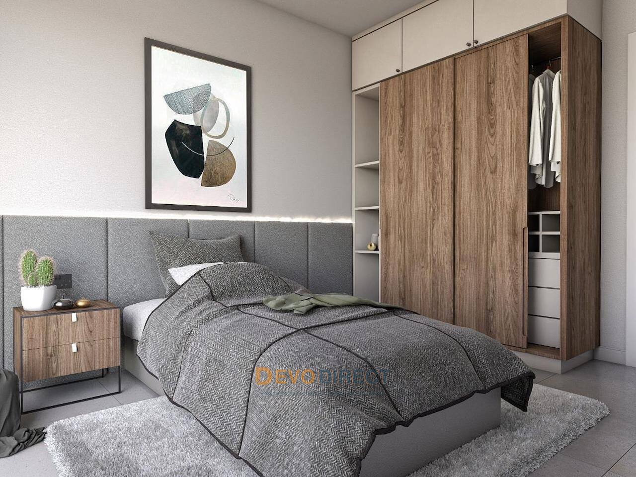 Bezugsfertige 1-Zimmer-Wohnung in Famagusta, Nordzypern, zu verkaufen