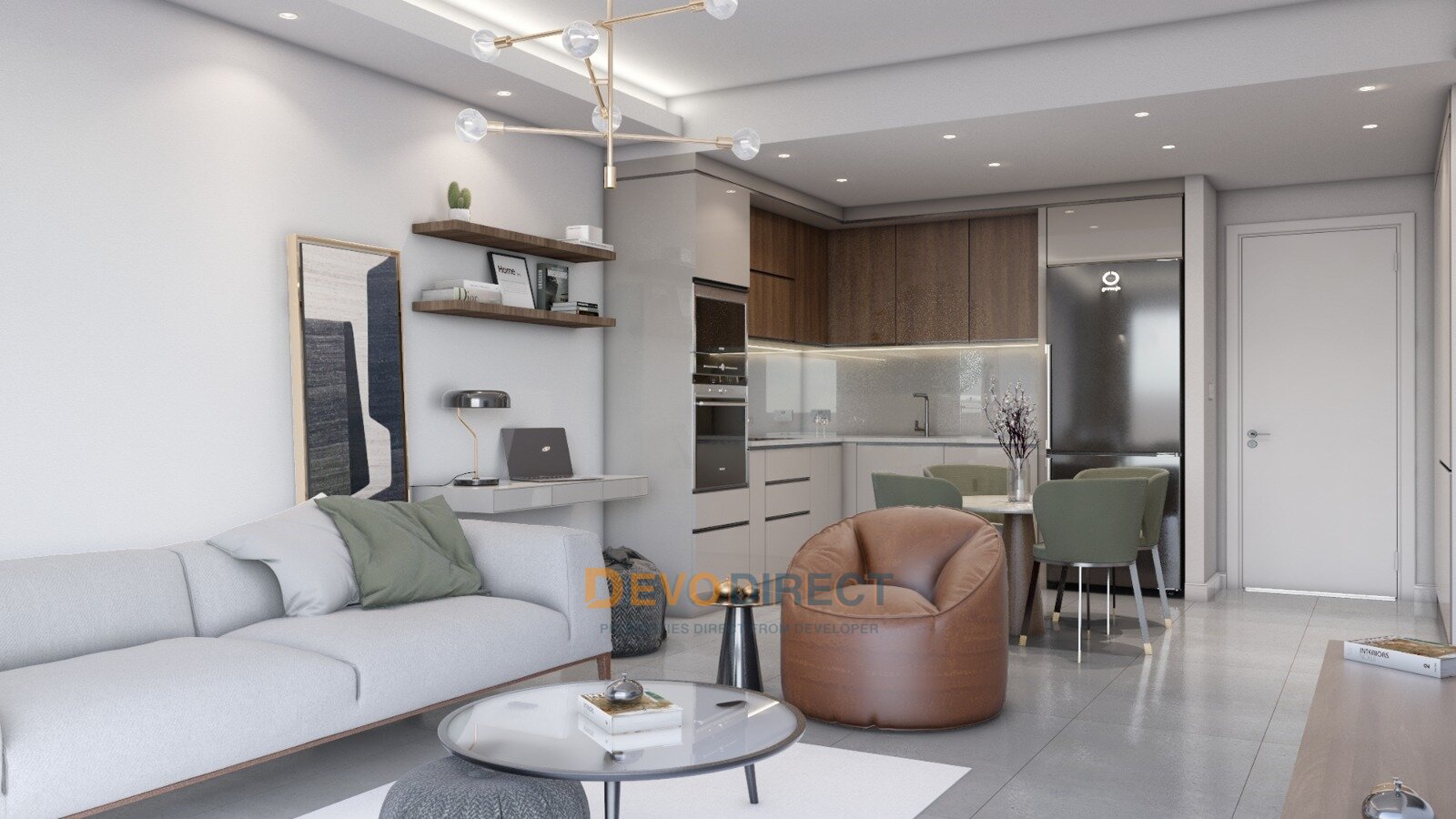 Bezugsfertige 1-Zimmer-Wohnung in Famagusta, Nordzypern, zu verkaufen