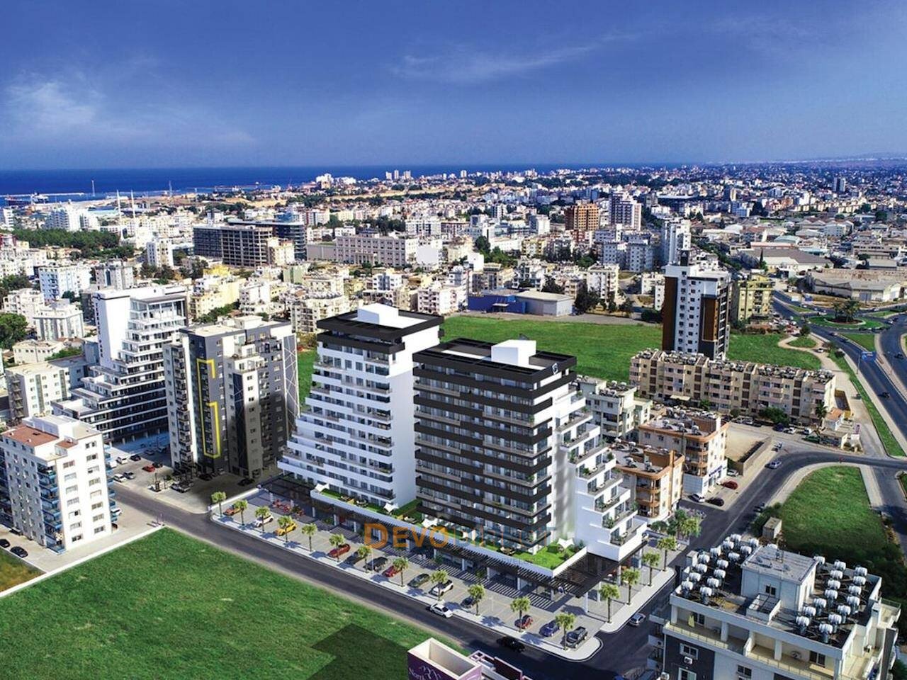 Bezugsfertige 2-Zimmer-Wohnung in Famagusta, Nordzypern, zu verkaufen