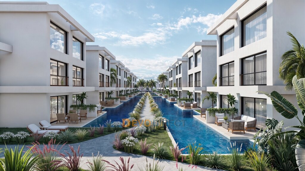 Studio-Apartment mit Poolblick in Iskele, Nordzypern, zu verkaufen