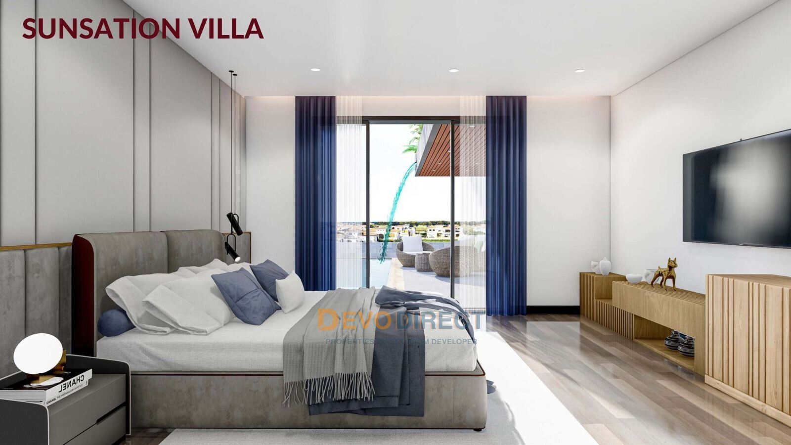 Meerblick 3-Schlafzimmer-Villa zum Verkauf in Nordzypern Iskele