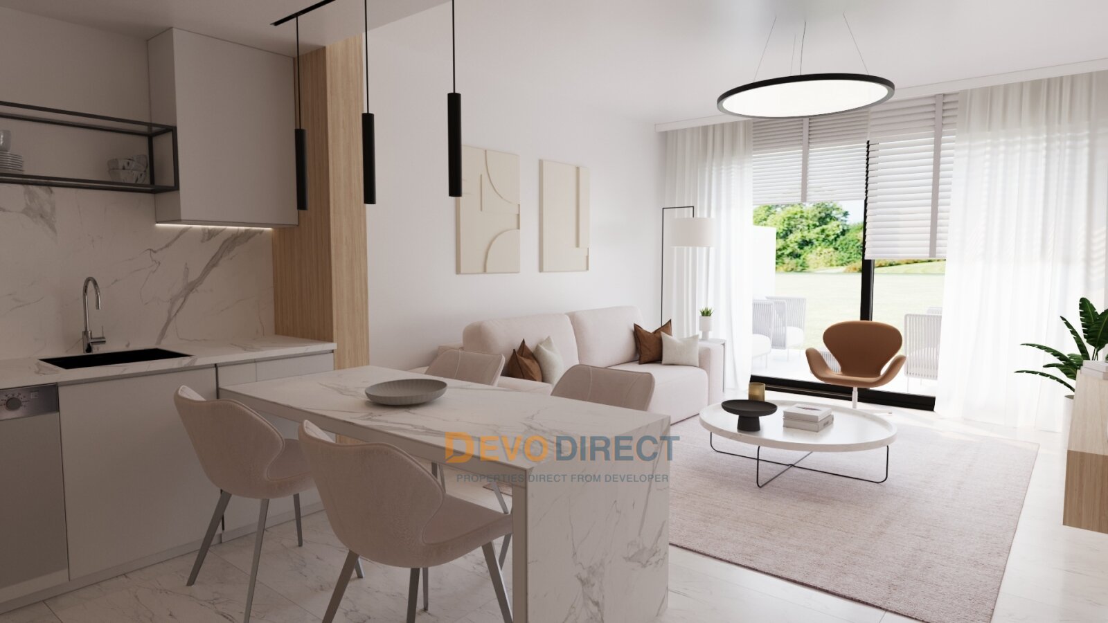 Bezugsfertiges Studio-Apartment mit Meerblick in Nordzypern/Iskel