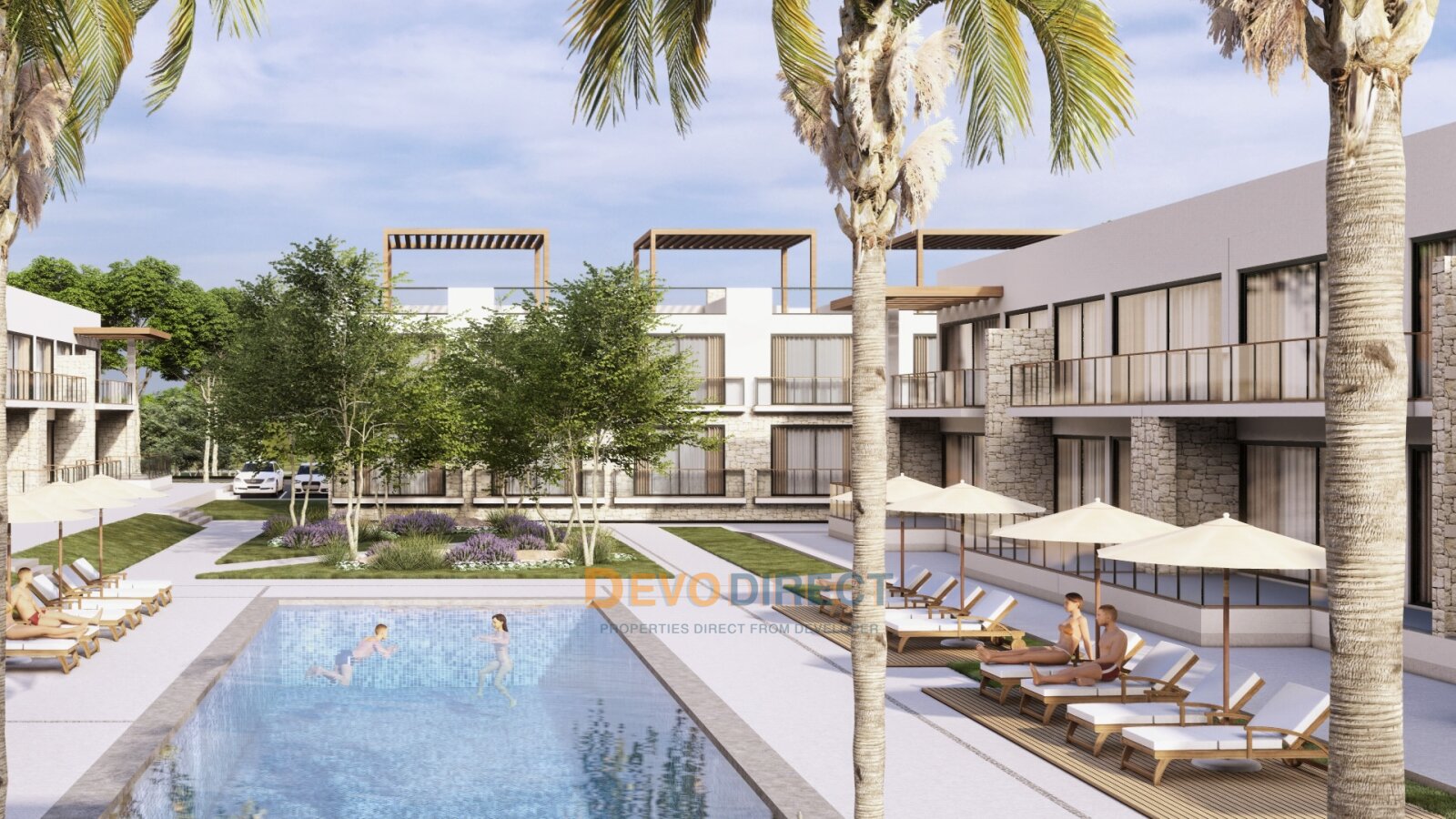 Studio-Apartment am Strand in Tatlisu, Nordzypern, zu verkaufen