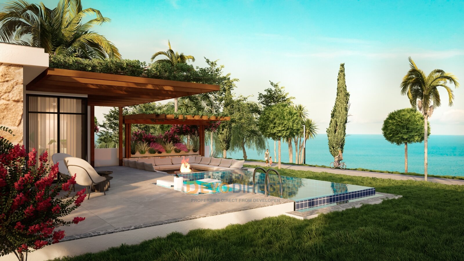 Studio-Apartment am Strand in Tatlisu, Nordzypern, zu verkaufen