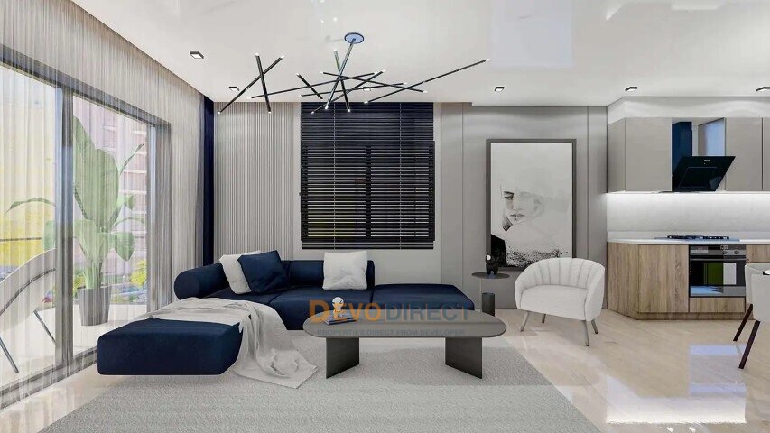 Meerblick Studio-Wohnung zum Verkauf in Iskele Long Beach