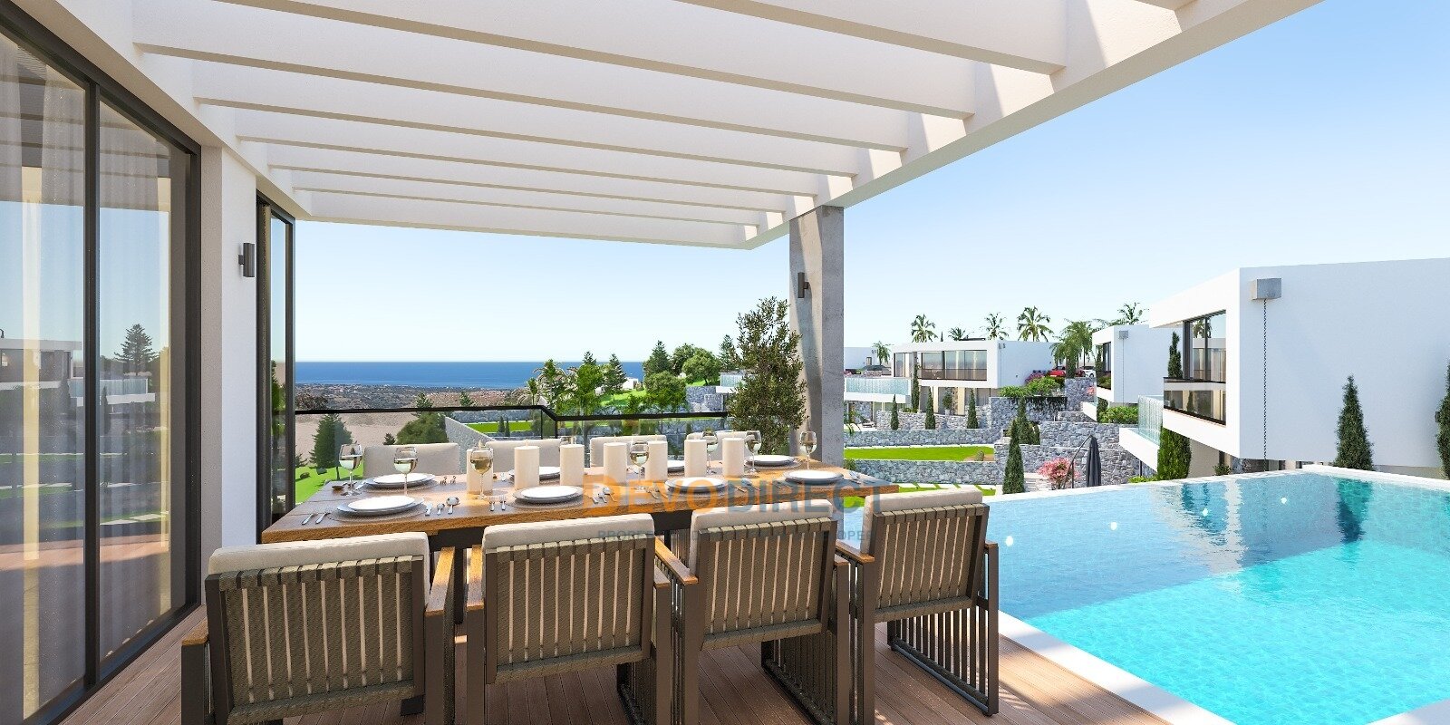 Exklusive Villa mit 6 Schlafzimmern und Meerblick in Nordzypern/Arapköy