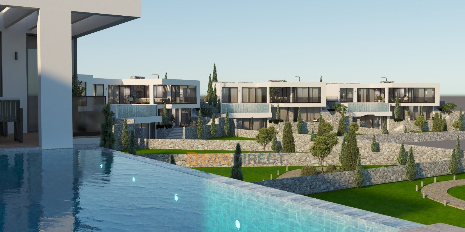 Exklusive Villa mit 6 Schlafzimmern und Meerblick in Nordzypern/Arapköy