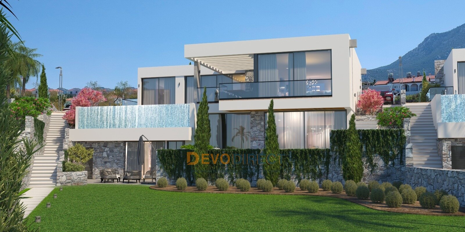 Exklusive Villa mit 6 Schlafzimmern und Meerblick in Nordzypern/Arapköy