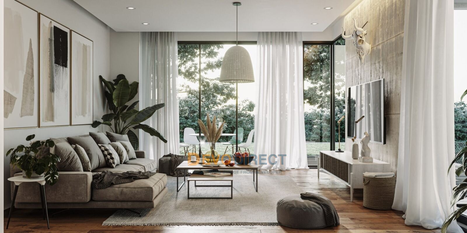 3-Schlafzimmer-Villa mit Meerblick in Nordzypern/Kyrenia