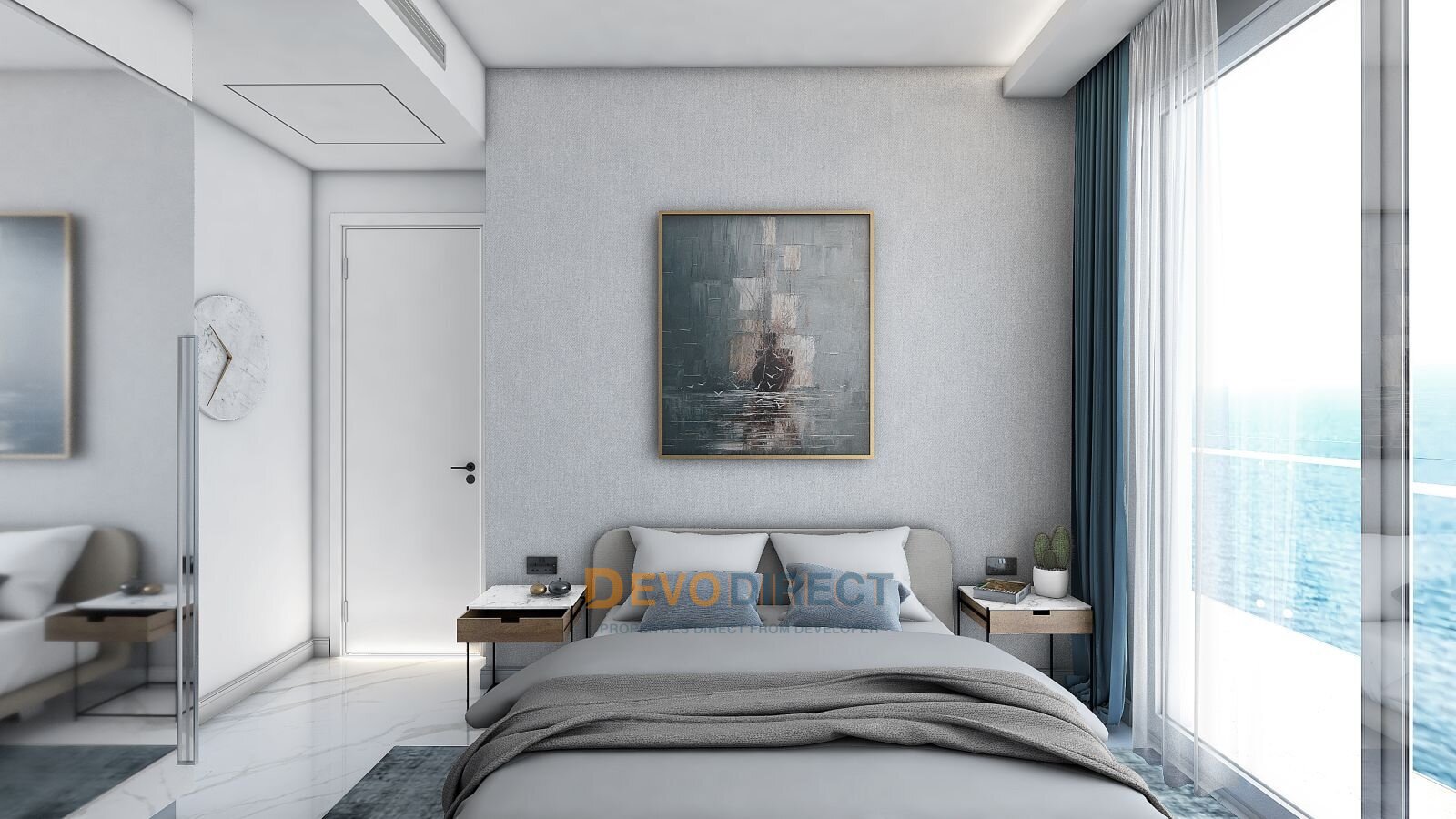 Luxusapartment mit 2 Schlafzimmern nahe dem Strand in Nordzypern