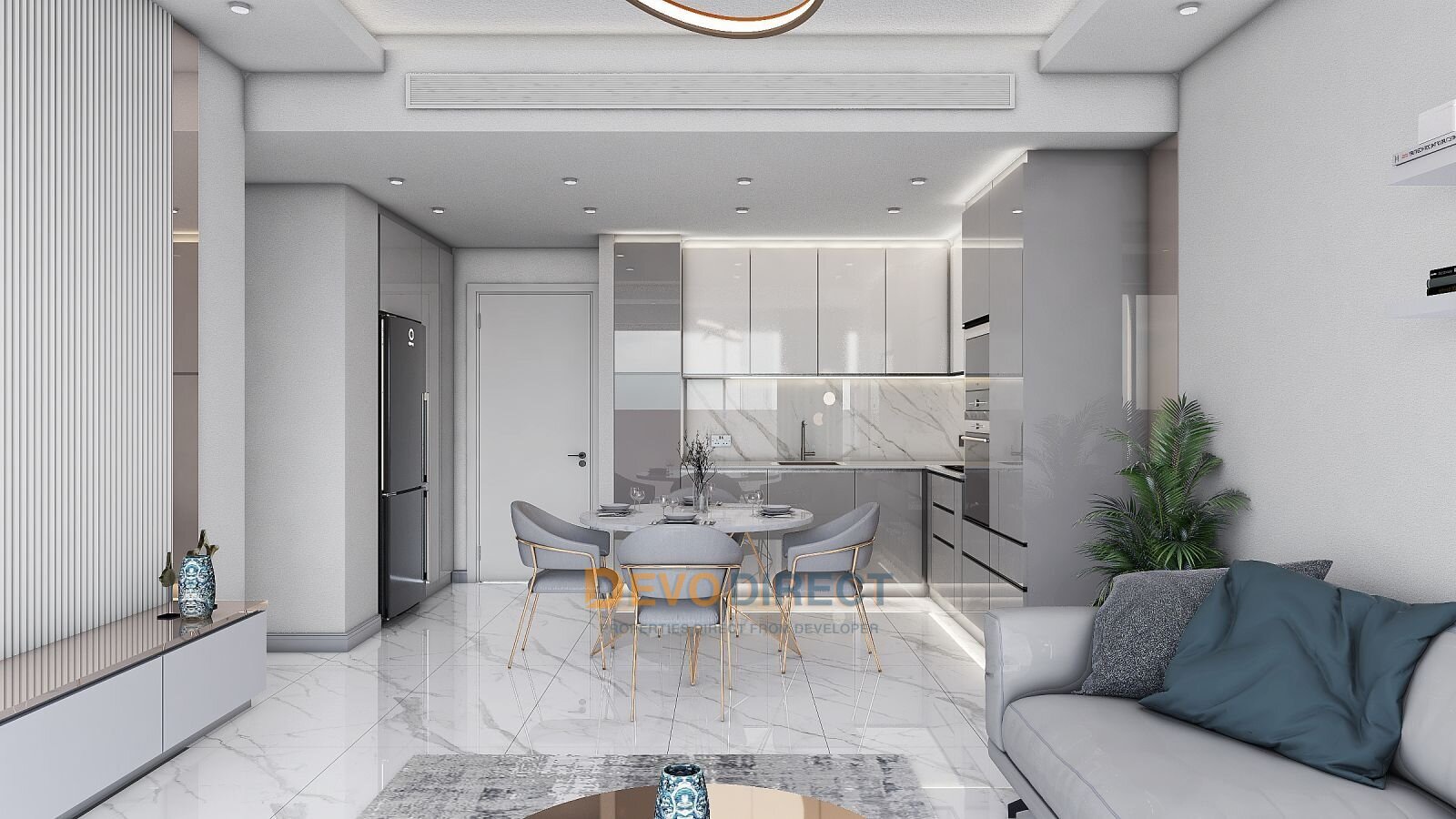 Luxusapartment mit 2 Schlafzimmern nahe dem Strand in Nordzypern